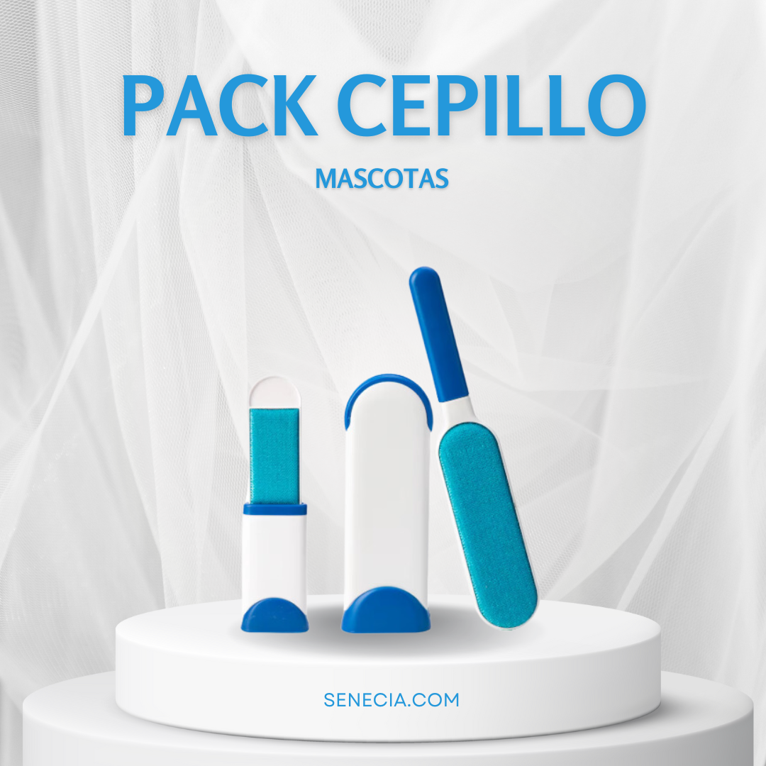 PACK CEPILLOS MASCOTAS